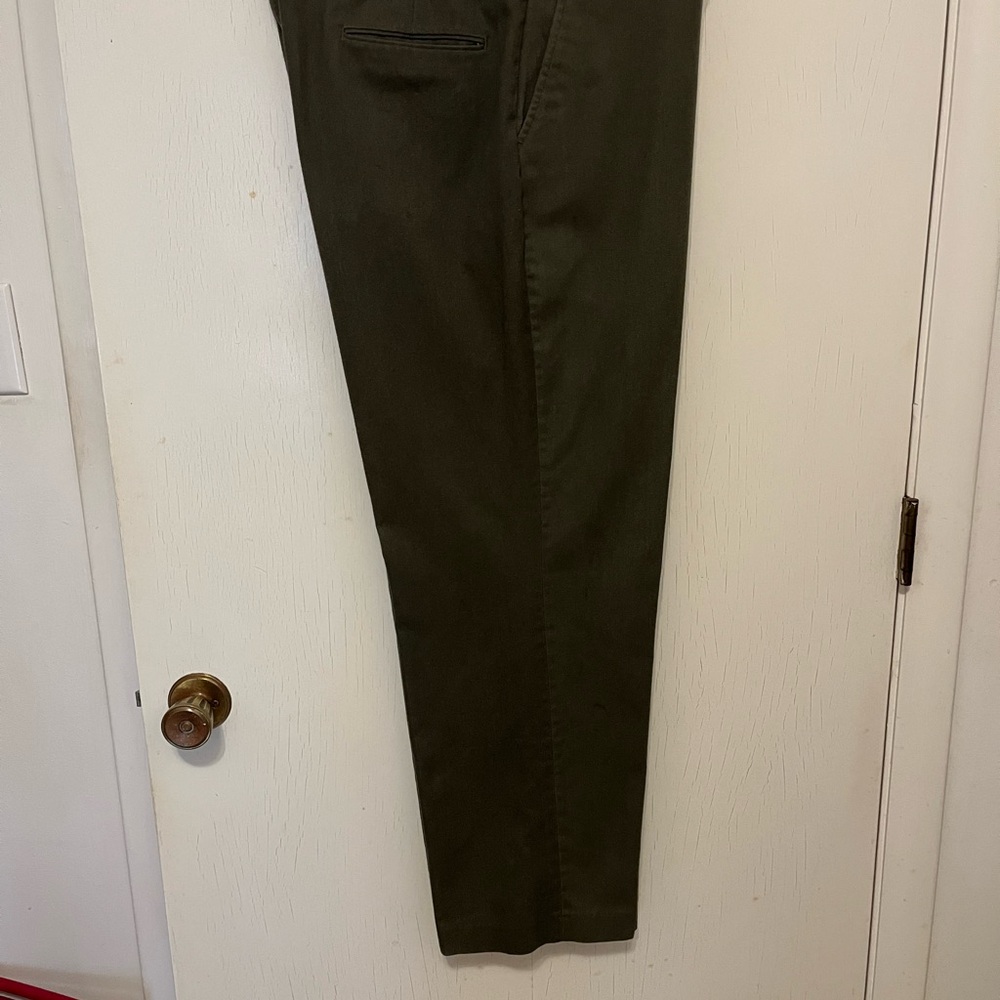 adidas Olive Green Chinos - Slim Casual Trousers
